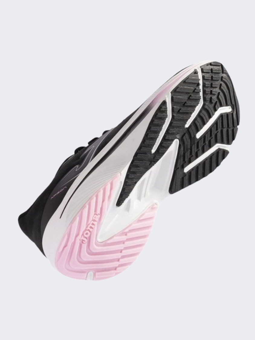 On Cloud Running Shoes Joma Argon Women Running Shoes Black/White/Pink