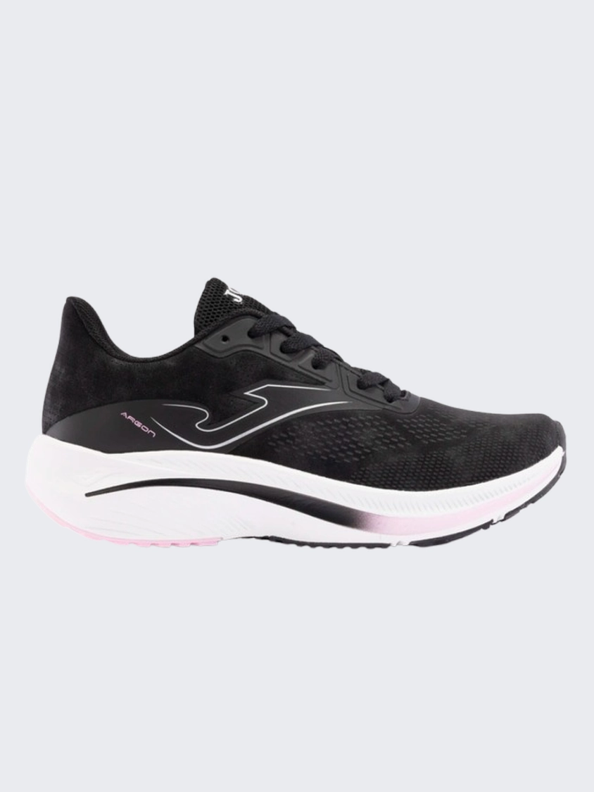 Joma Argon Women Running Shoes Black/White/Pink Running Shoes For Flat Feet