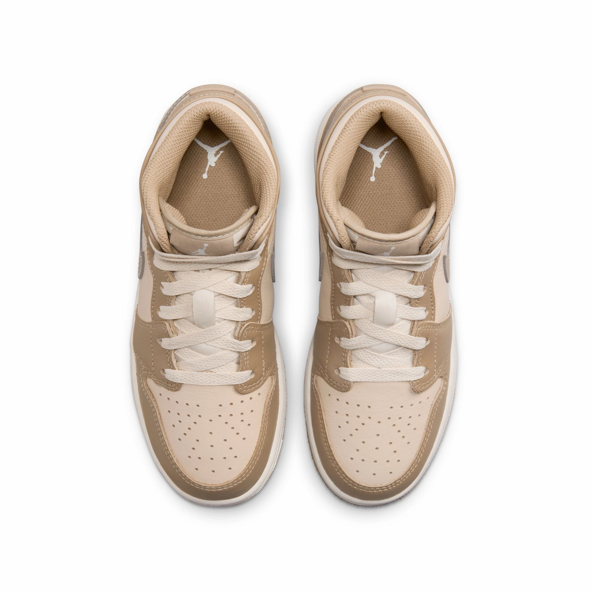 Asics Gel Vanisher Running Shoes T75bq Jordan - Boy - GS Air Jordan 1 Mid BG - Brown/Khaki/Phantom