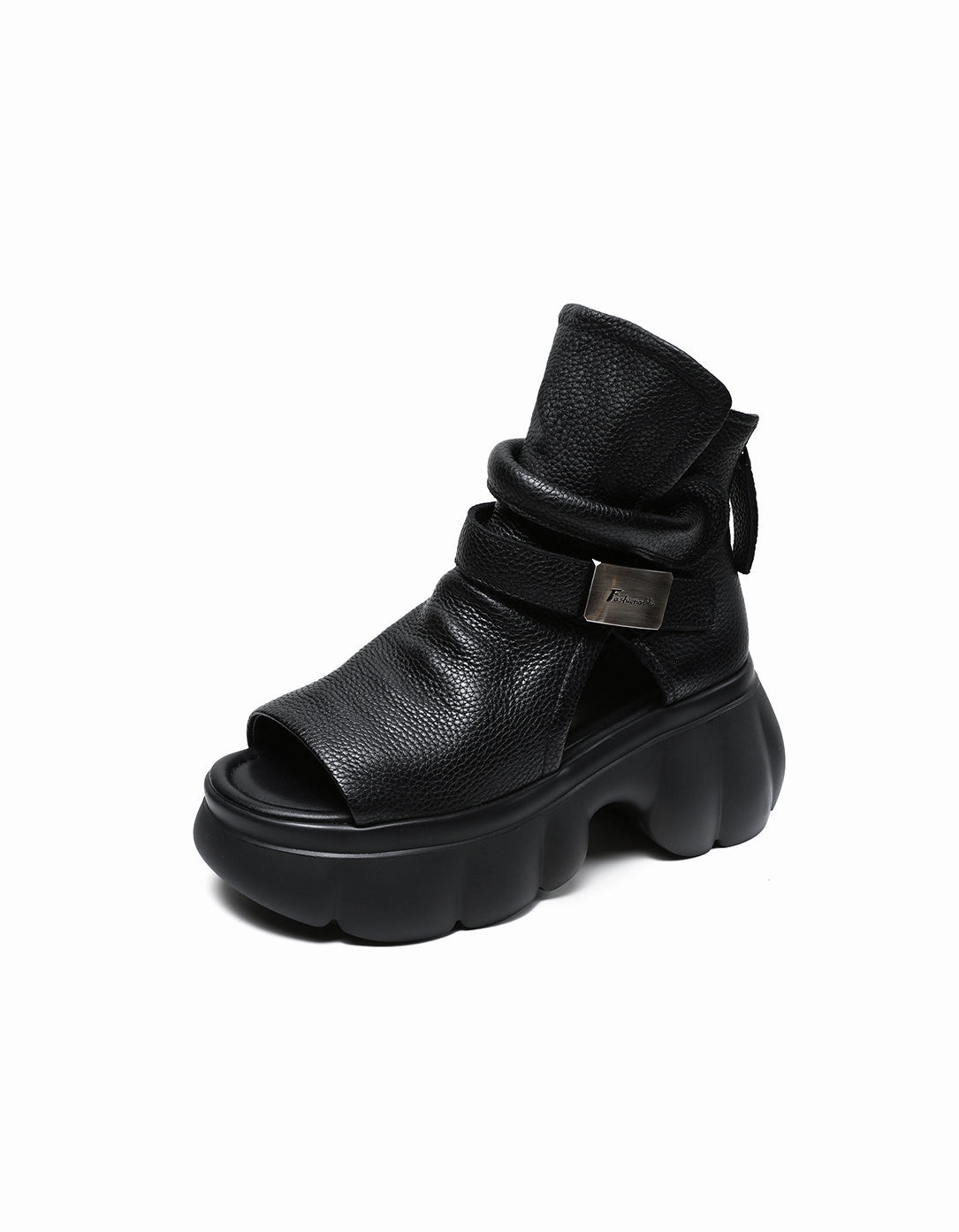 Ankle Buckle Comfortable Fish Toe Platform Sandals Sandals Cancellation Policy