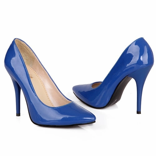 Nicole Aniston High Heels Fashion High Heels Pumps Woman Shoes Green Nude Red Blue Women's Heeled Shoes Party Office Wedding Shoes Ladies Large Size 44 47