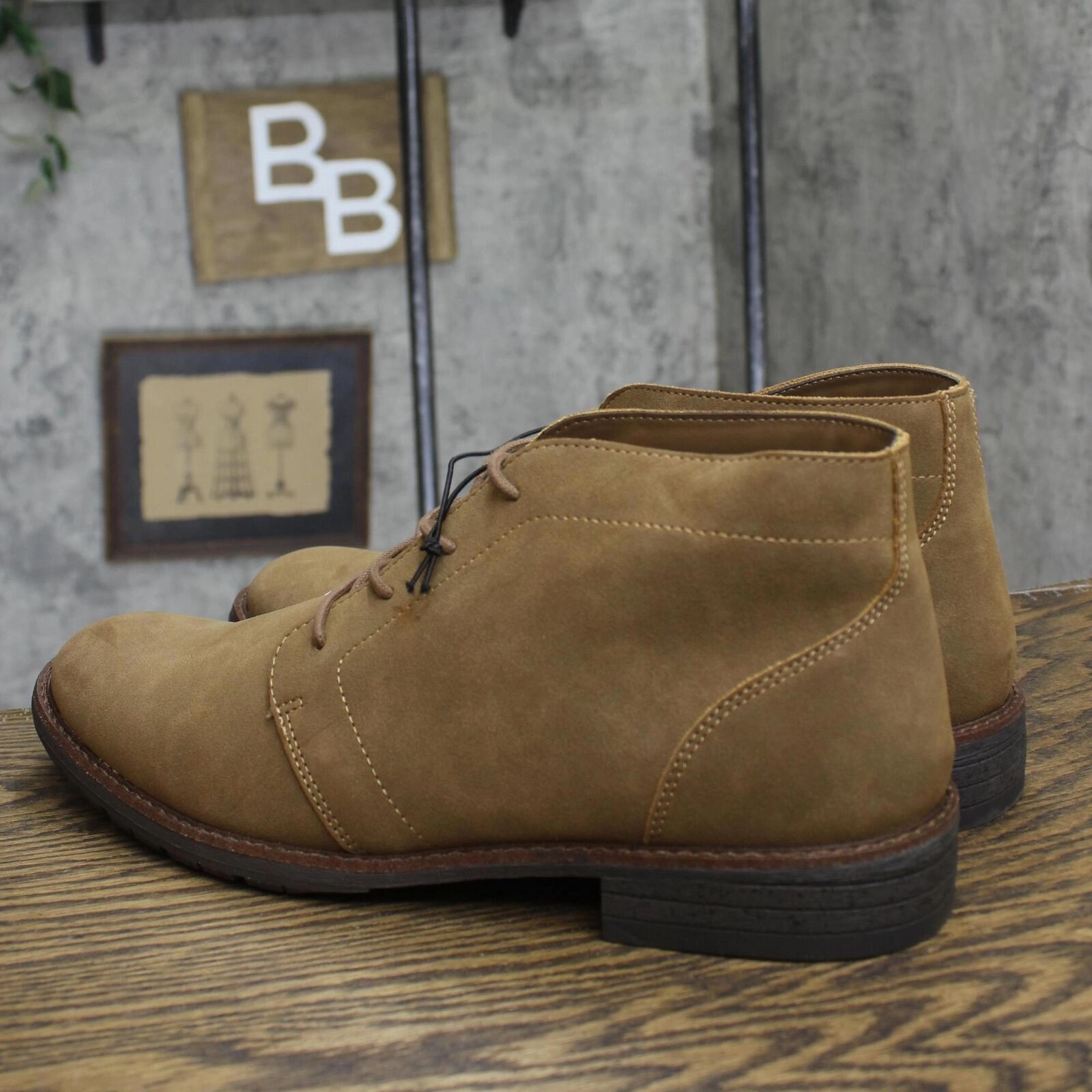 Goodfellow & Co Mens Jerad Chukka Boots 88097788 Walnut Brown 13 Professional Wrestling Boots