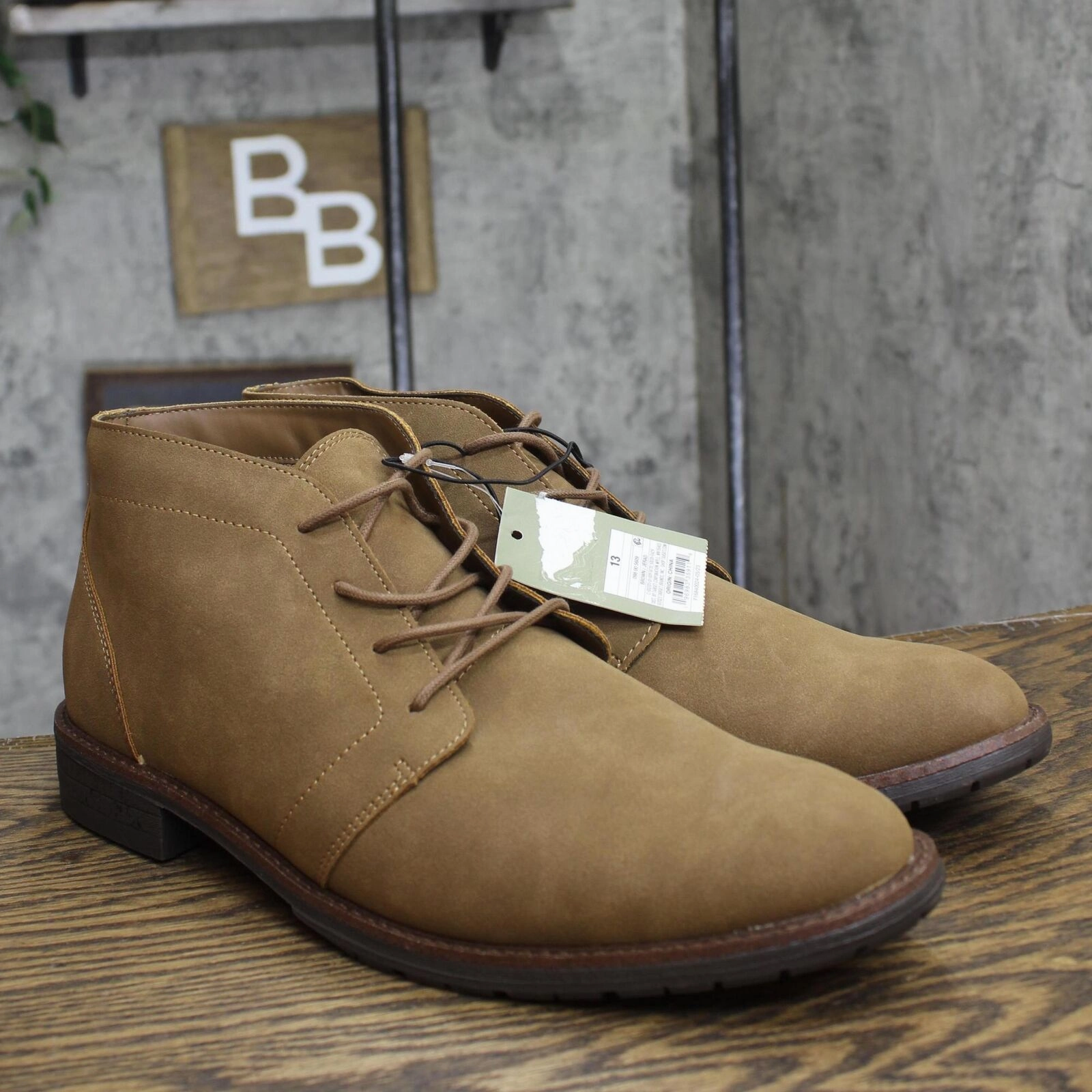 Goodfellow & Co Mens Jerad Chukka Boots 88097788 Walnut Brown 13 Duck Rain Boots