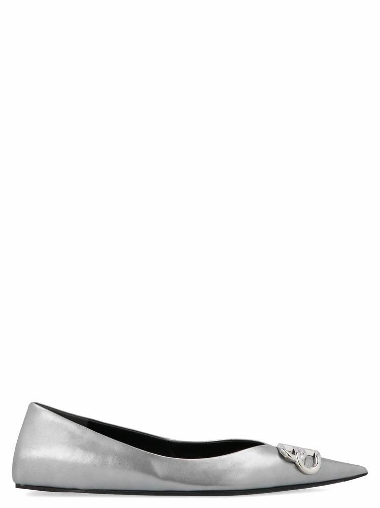 Dillards Flat Shoes Balenciaga Square Knife BB Flat Shoes