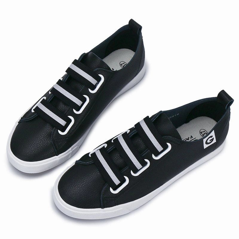 Ladies Leather Shoes Autunm Walk Run Shoes