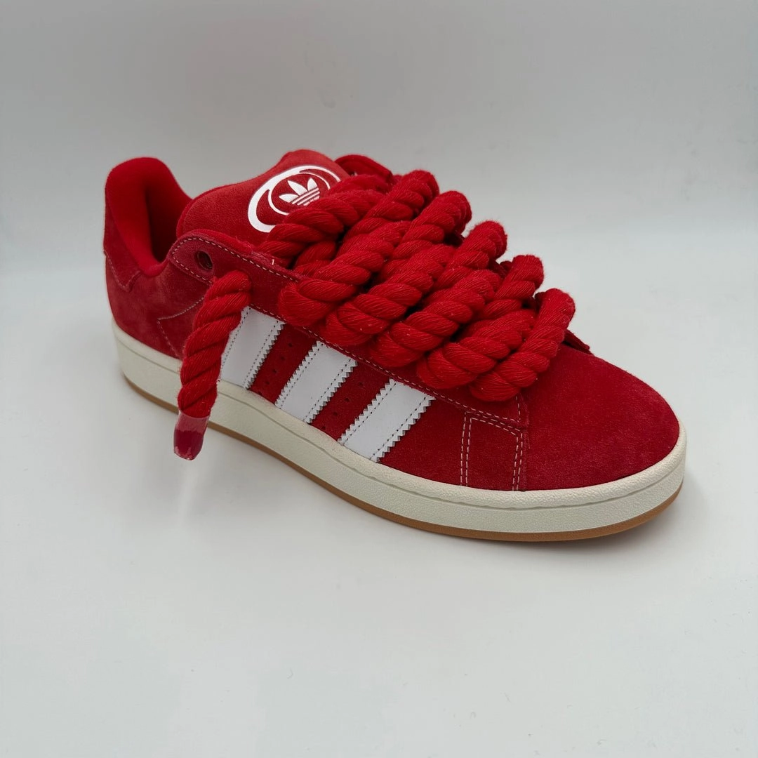 Adidas Campus 00s Red "Rope Laces" Red Adidas Climacool Shoes
