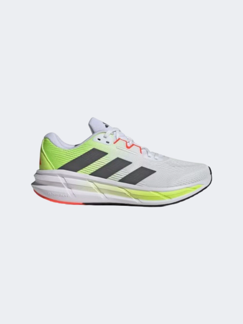 Good Looking Adidas Shoes Adidas Questar 3 Men Running Shoes White/Grey/Lemon