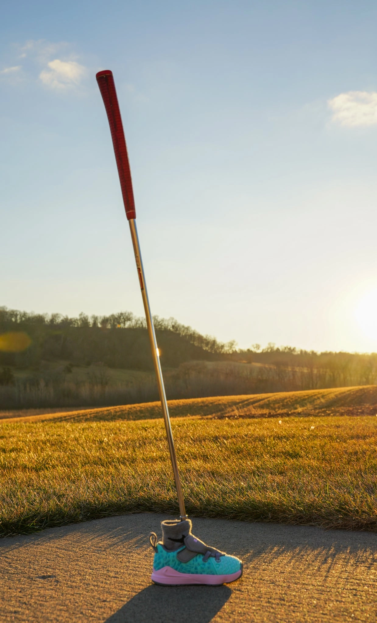 LeBron 17 [SOUTH BEACH] Standing Sneaker Putter Cover Basic Asics Shoes