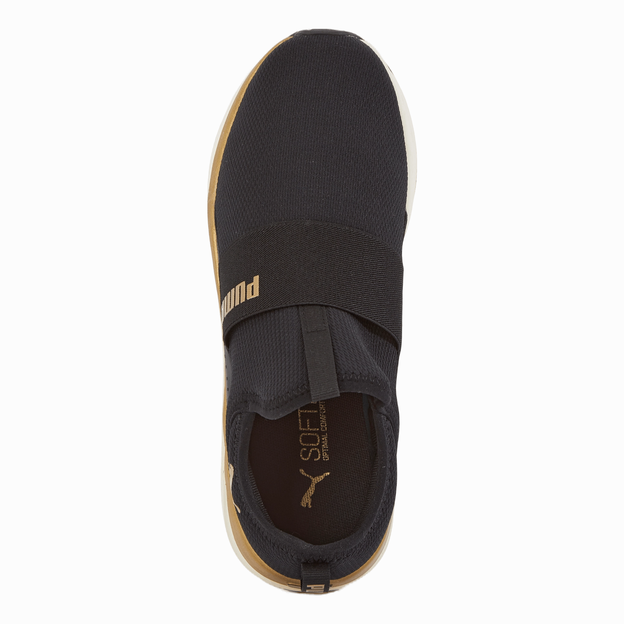 Best Sneakers For Planters Fasciitis Softride Sophia Slip-on Wn S Puma Black-puma Gold-warm Whit
