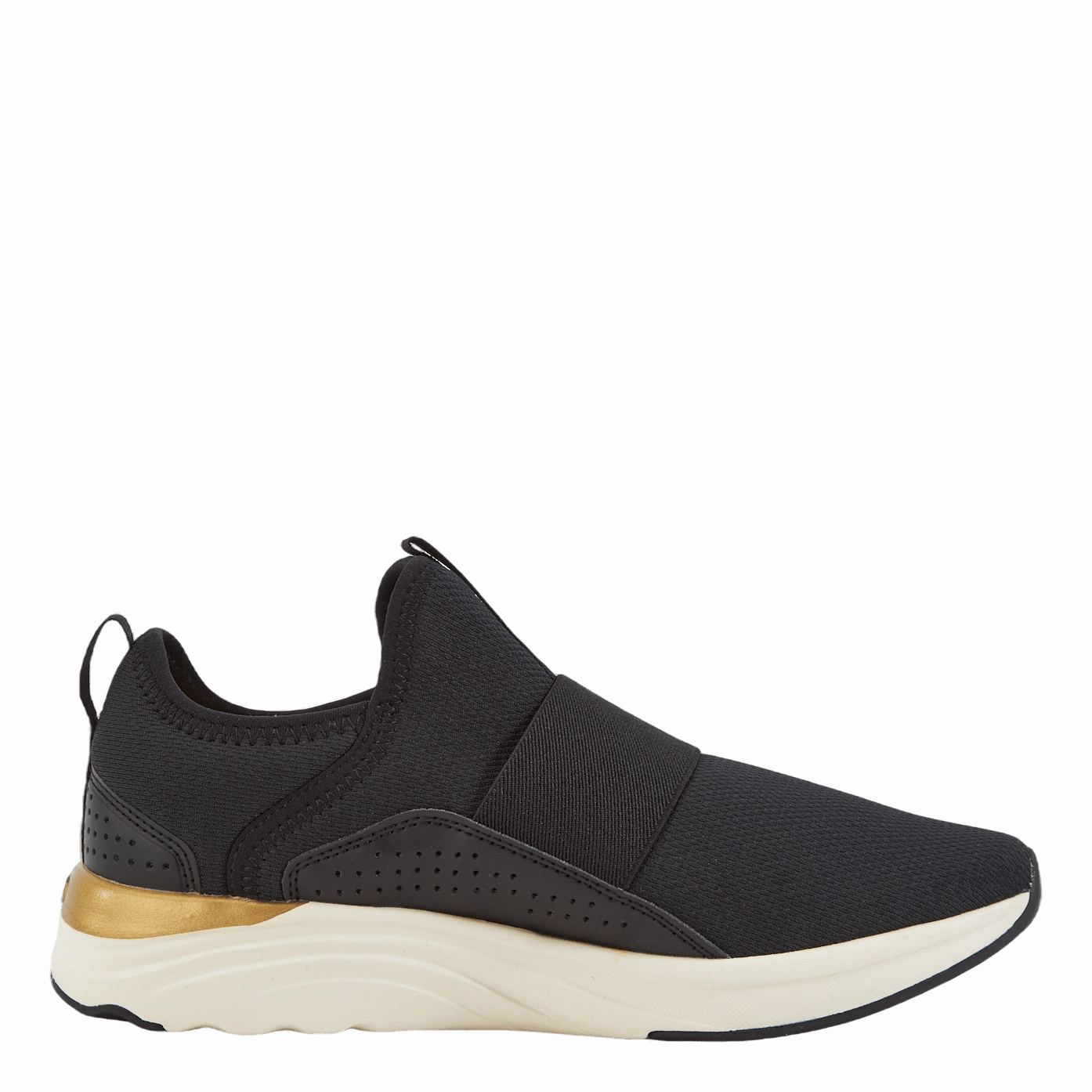 Softride Sophia Slip-on Wn S Puma Black-puma Gold-warm Whit Old Skool Platform Sneakers