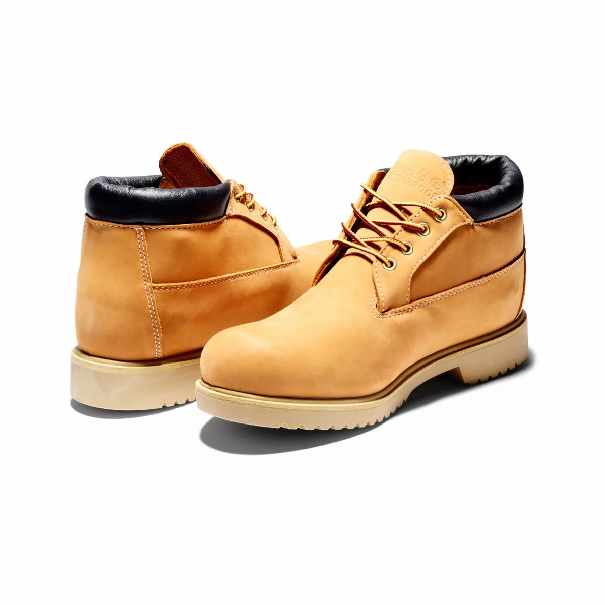 Motorcycle Boots And Shoes Timberland Mens 1973 Newman Waterproof Chukka Boots TB050061231 Wheat