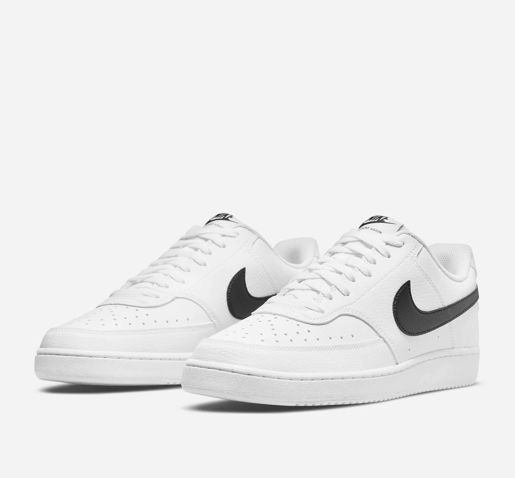 .Nike Unisex Court Vision Lo - BLACK / WHITE - (DH2987 101) - BE - R1L3 Asics Carbon Plate Running Shoes