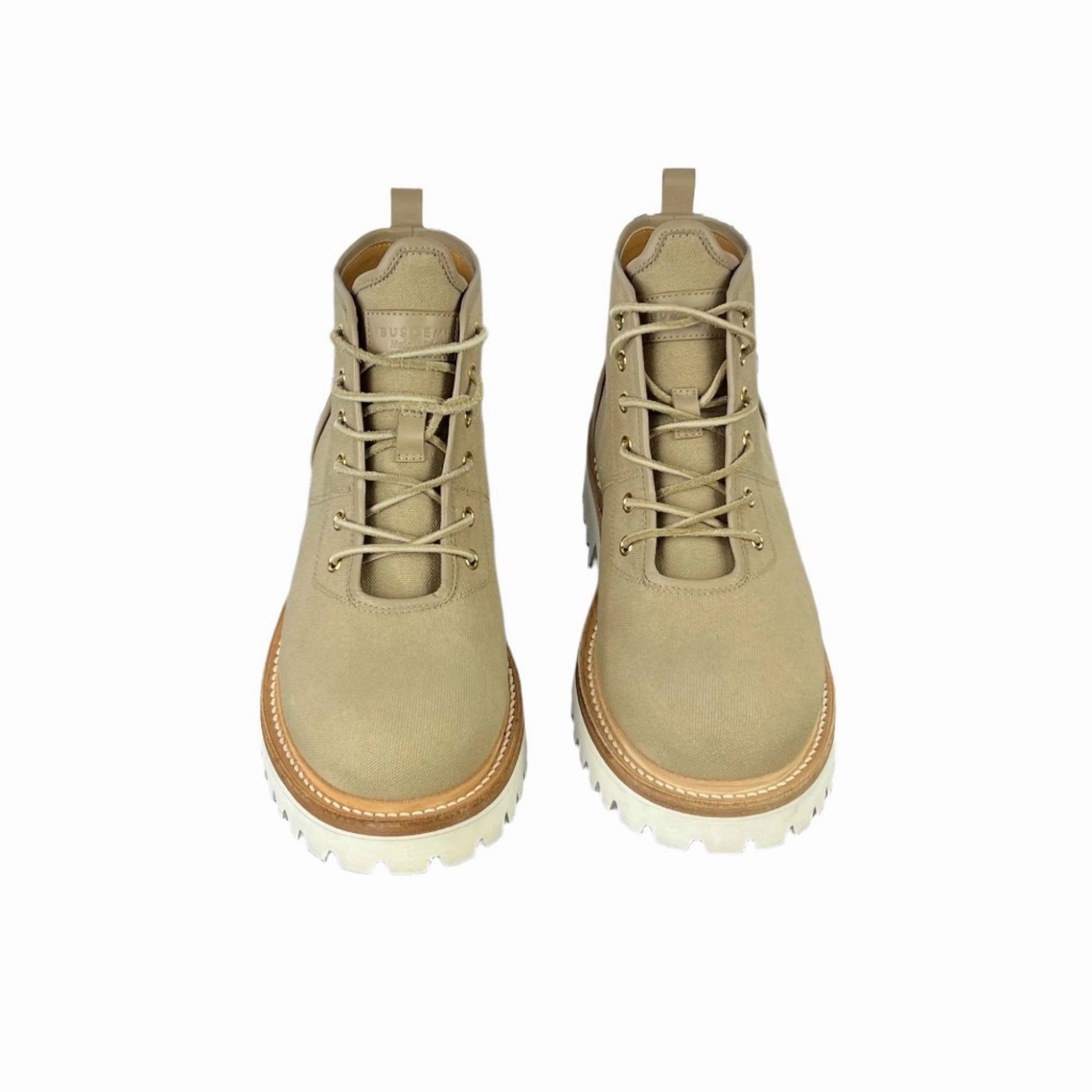 Chelsea Boots Work Boots Buscemi Mens Lotta Boot Tortora Canvas Boots SAMPLE