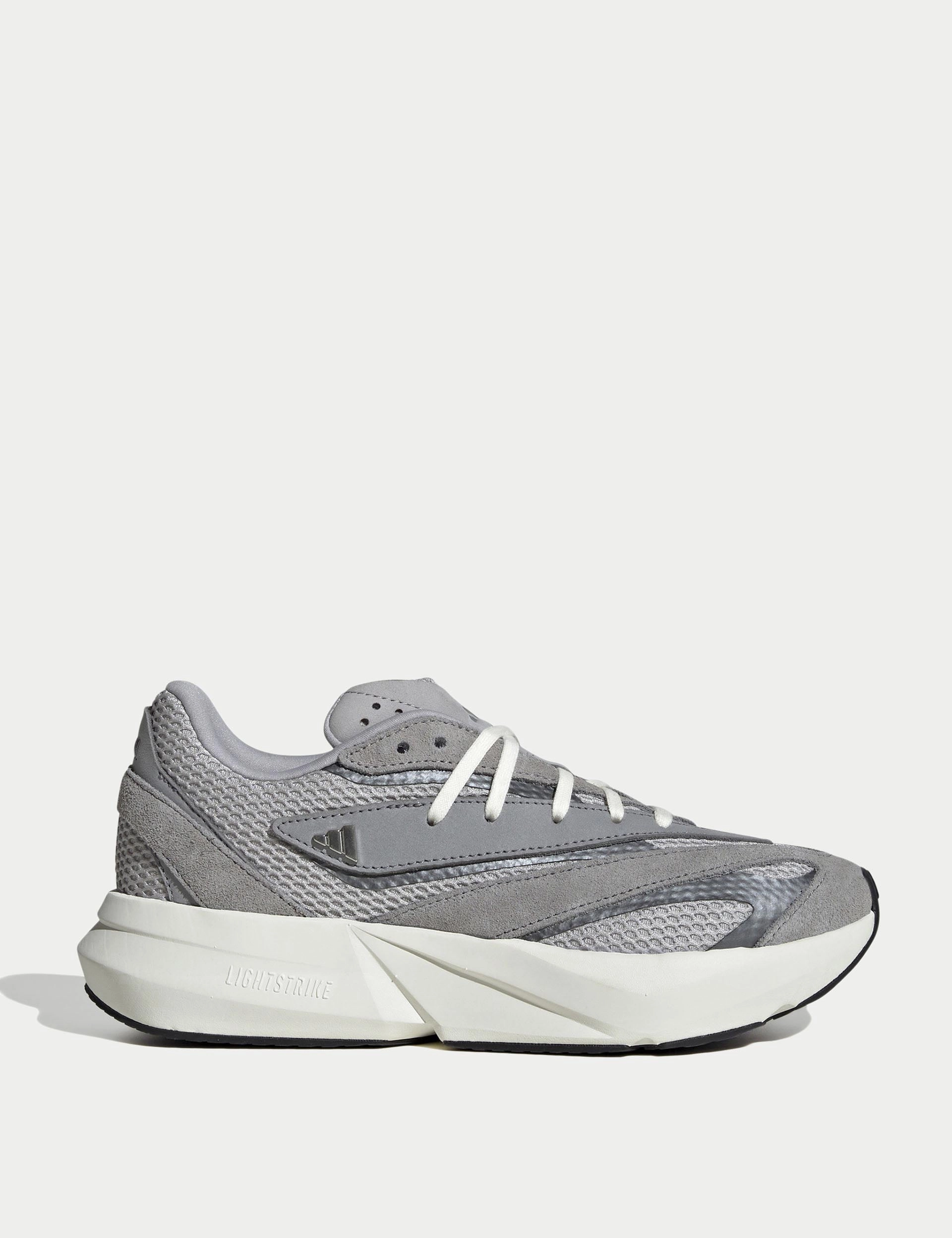 Lightblaze Shoes - Grey Two/Grey Three/Iron Metallic Shoes New Adidas
