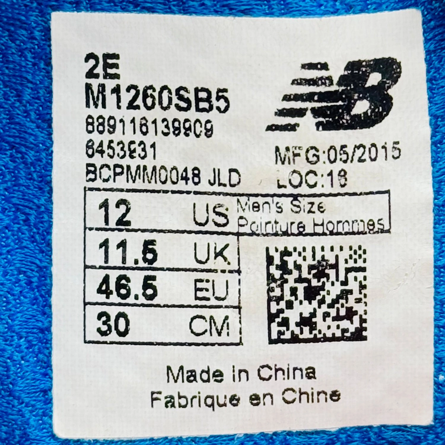 New Balance 1260 V5 Running Shoes (Size 46.5) - M1260SB5 New Balance 927 Womens