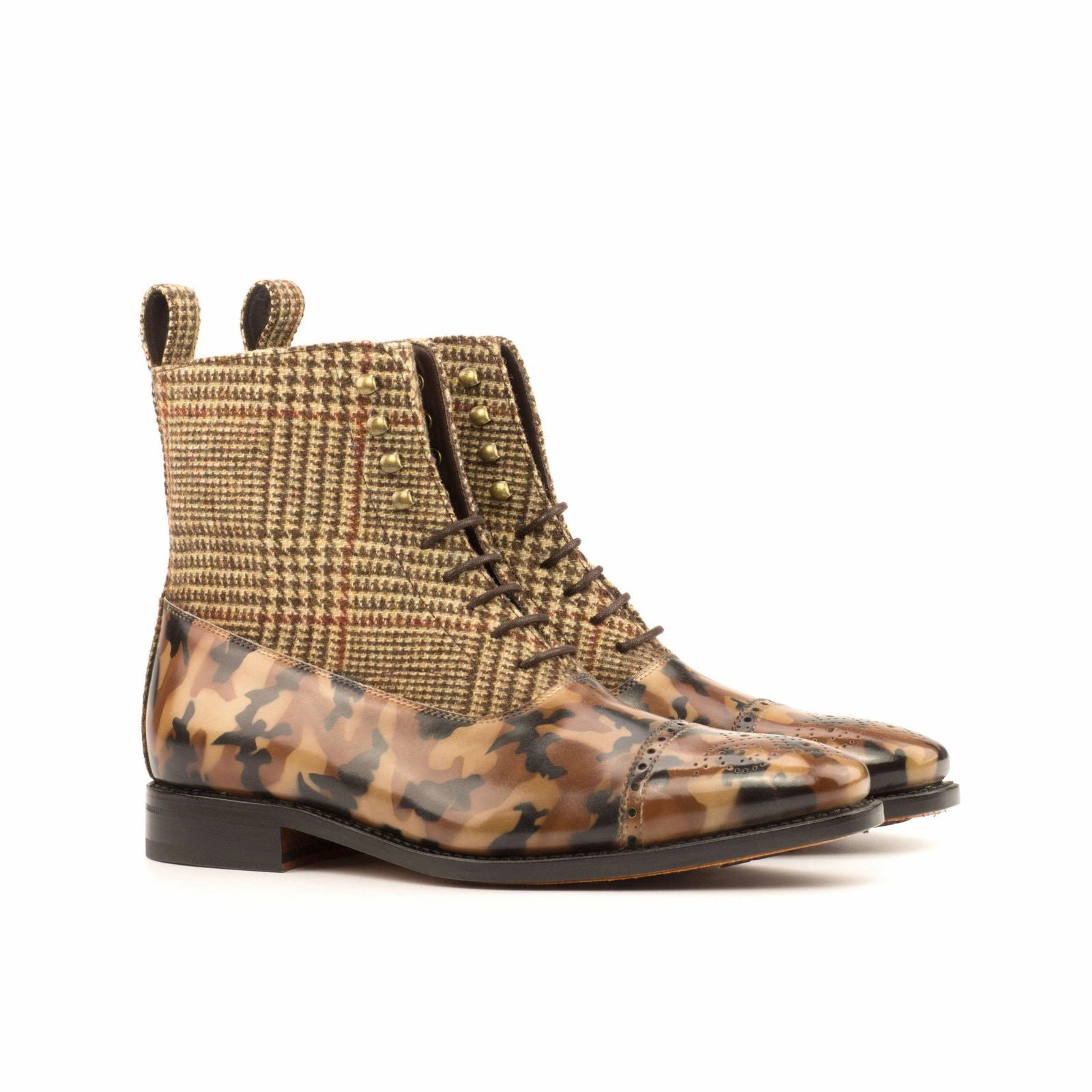 Balmoral Boot-Camo Patina, Sartorial, Brown-Wholesale These Boots Were Made For Walking