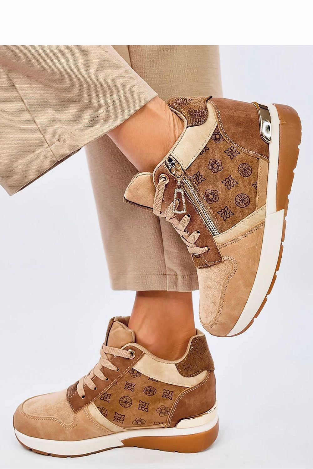 Best Sneakers For City Walking Wedge heel sneakers Inello