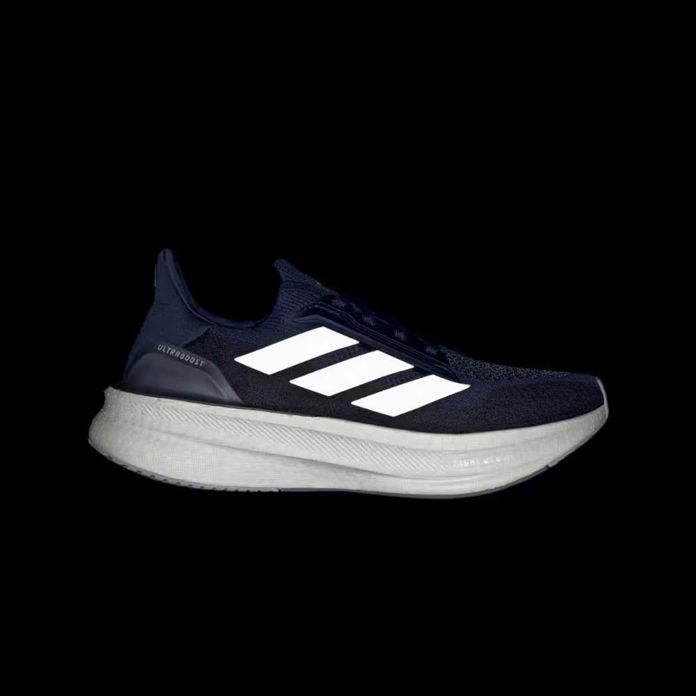Adidas Ballet Shoe Men's Ultraboost 5X Running Shoe - Dark Blue/Cloud White/Halo Silver - Regular (D)