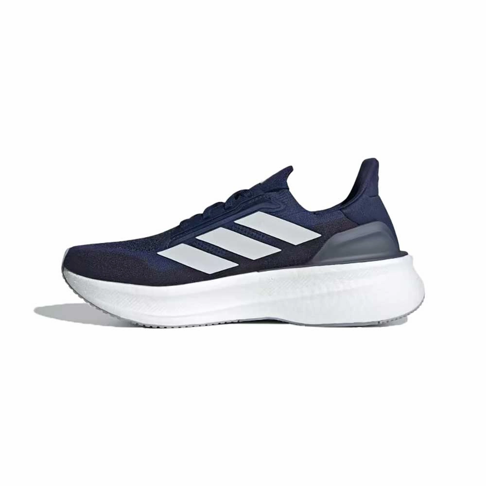 Adidas Hockey Lux Hockey Shoes Men's Ultraboost 5X Running Shoe - Dark Blue/Cloud White/Halo Silver - Regular (D)