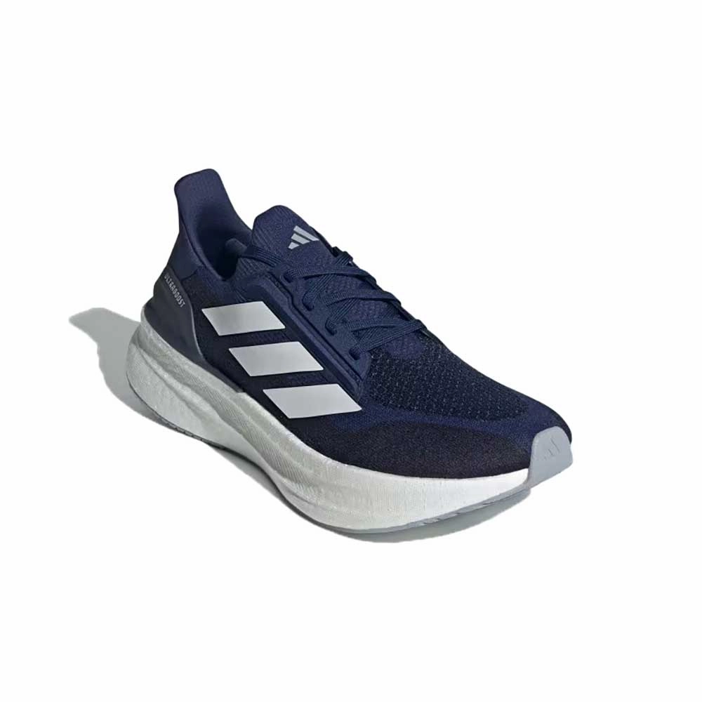 Adidas Shoes Amazon Men's Ultraboost 5X Running Shoe - Dark Blue/Cloud White/Halo Silver - Regular (D)