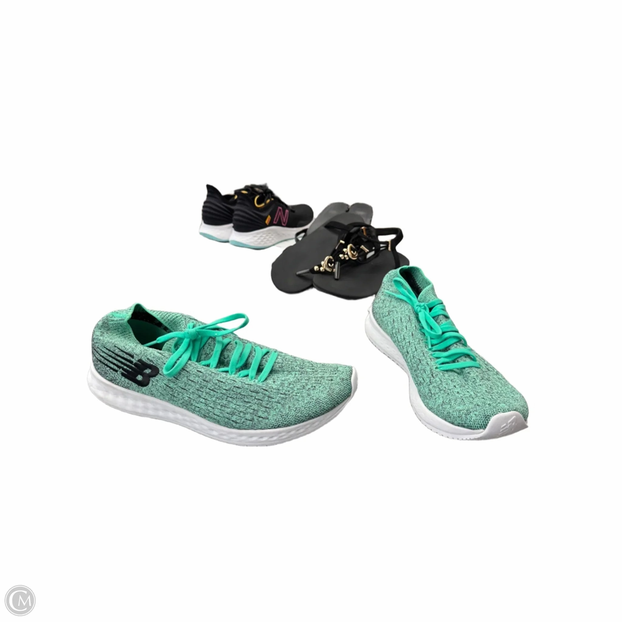 Tenis New Balance Mujer 550 Shoes Athletic By New Balance In Green, Size: 10
