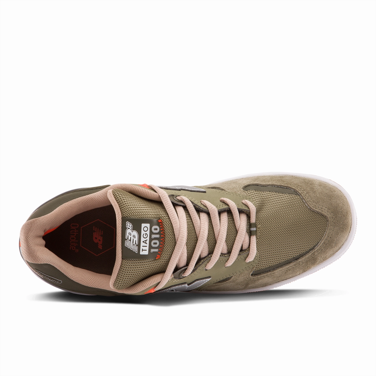 New Balance Tennis Shoes 550 New Balance Numeric Men's Tiago Lemos 1010 Olive Orange Shoes