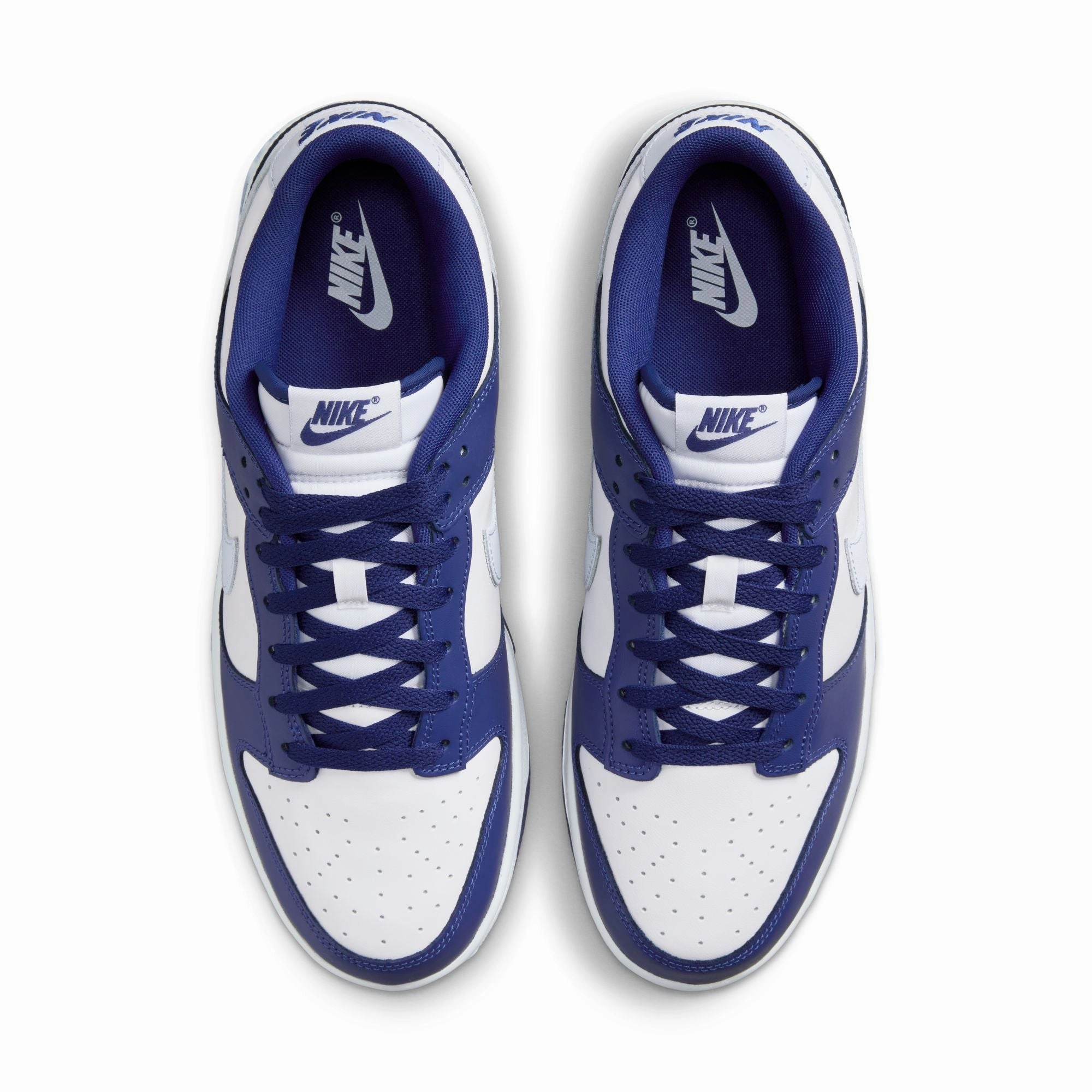 MENS NIKE DUNK LOW RETRO (DEEP ROYAL BLUE/FOOTBALL GREY/WHITE) Asics Shoes Tracking