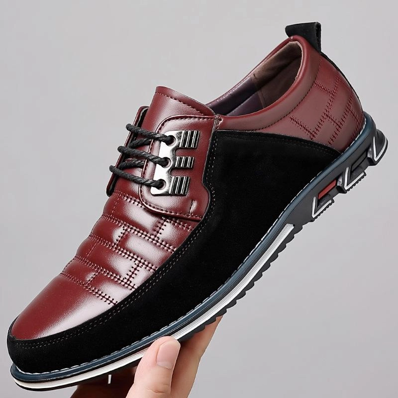 Limited Time Offer 49% OFFMen's Plus Size Genuine Leather Shoes Shoes Size Flat