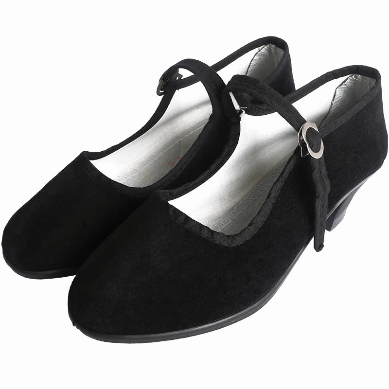 Sneakers With Platform Low Heel Dance Pumps for Women  Comfortable & Versatile for Ballet, Latin & Ballroom