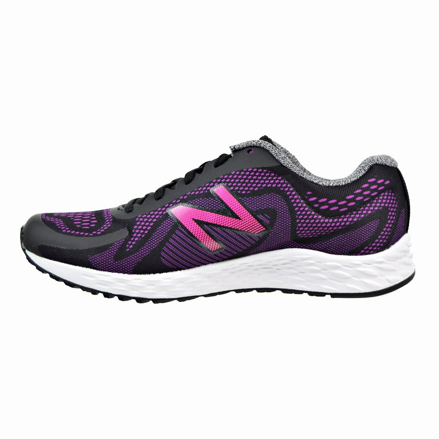 New Balance Arishi Big Kid's Running Shoes Black/Purple New Balance X Kaiha Road