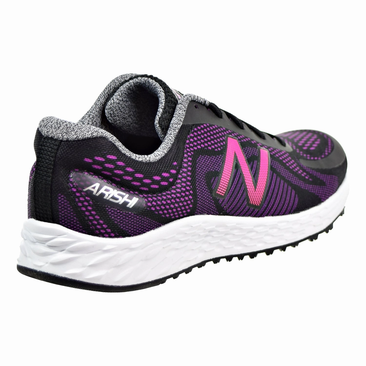 New Balance Overpronation Shoes New Balance Arishi Big Kid's Running Shoes Black/Purple