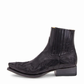 Zwarte Western Enkellaarzen Golden Goose Boots