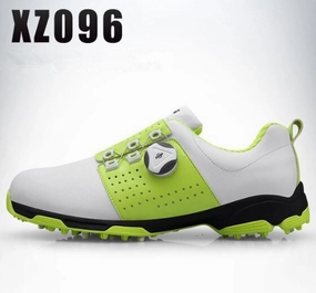 Affordable Golf 2019 Golf Shoes Men Waterproof Breathable Golf Shoes Rotating Knobs Buckle Slip Resistant Sports Sneakers Outdoor Golf