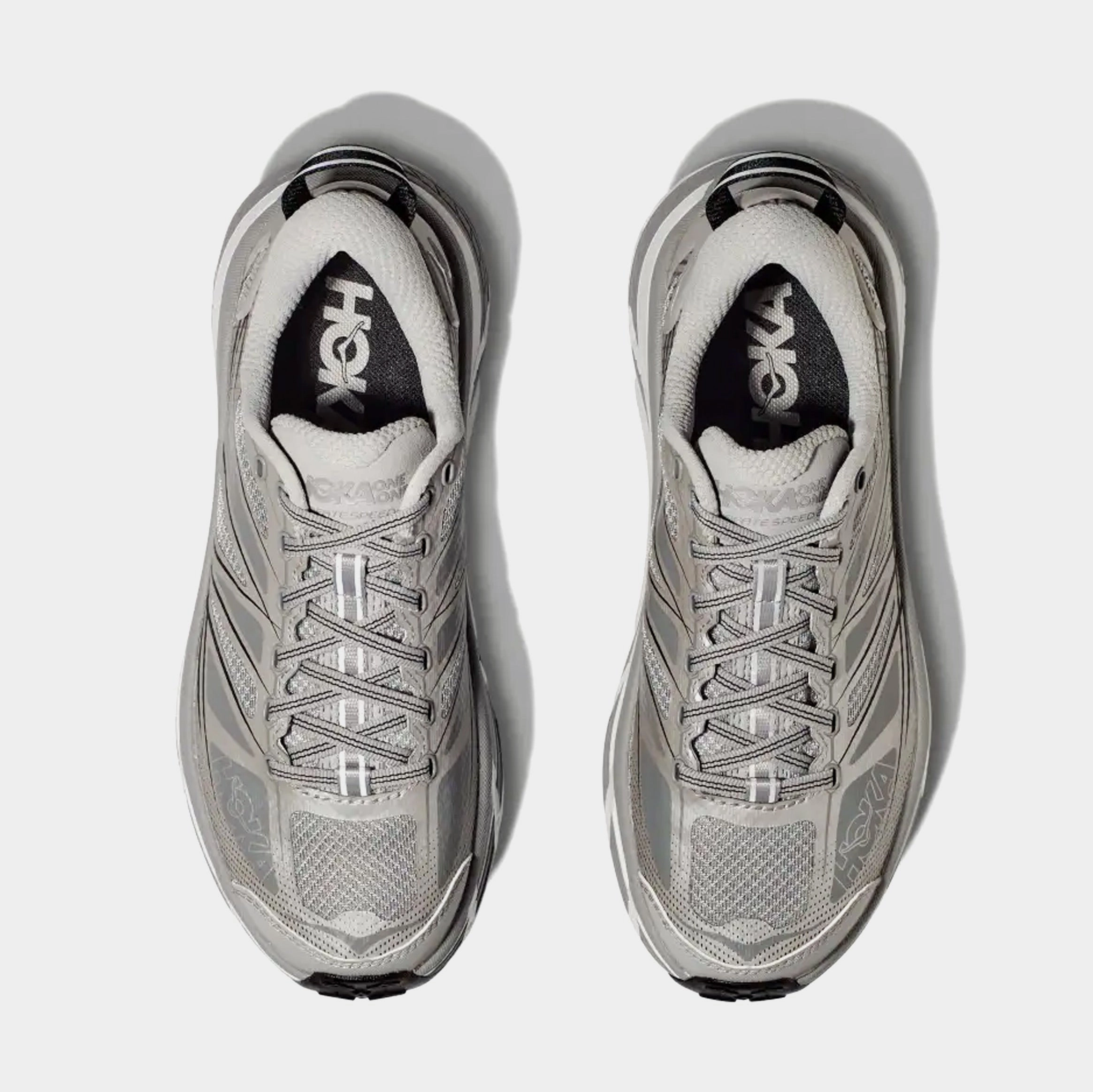 Mafate Speed 2 Mens Running Shoes (Stellar Grey/Galactic Grey) Best Shoes For Hyrox