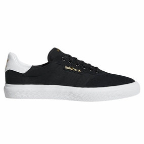 adidas Originals 3MC Vulc Shoes - Black Adidas The Brand With The 3 Stripes Shoes