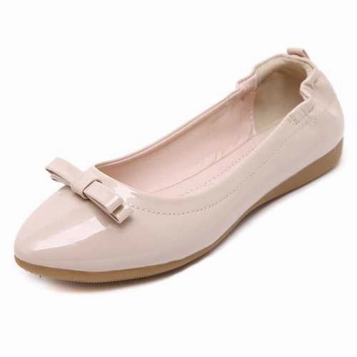Women New Flat Pointed Toe Casual Comfortable Fashion Slip On Flat Loafers Shoes Clear Shoes Flats