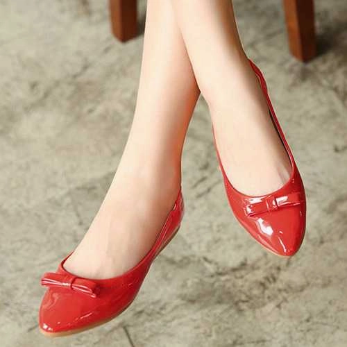 Women New Flat Pointed Toe Casual Comfortable Fashion Slip On Flat Loafers Shoes Flat Shoes Road Bike