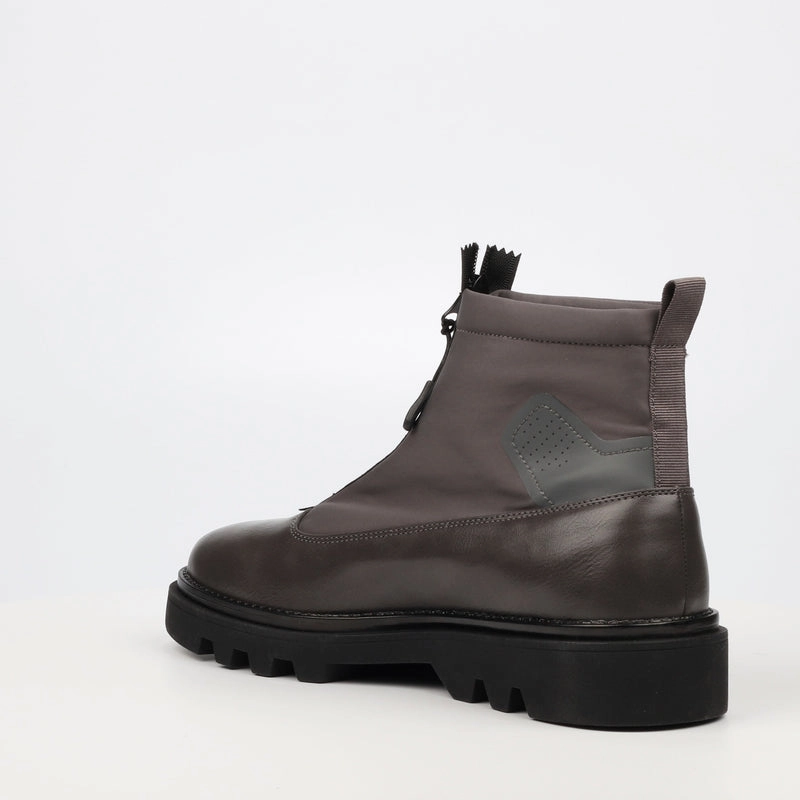 Mazerata Grey Mens Zip up Latest Fashion Boots Bludstone Boots