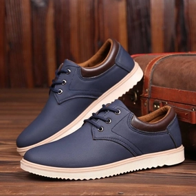 Running Sneakers Made In Usa Men's Casual Flat Oxford Sneakers | BespokeBrothers