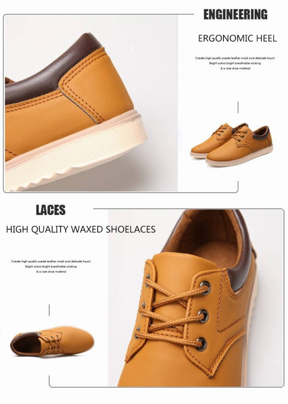 Best Sneakers For Plantar Fasciitis Men's Casual Flat Oxford Sneakers | BespokeBrothers