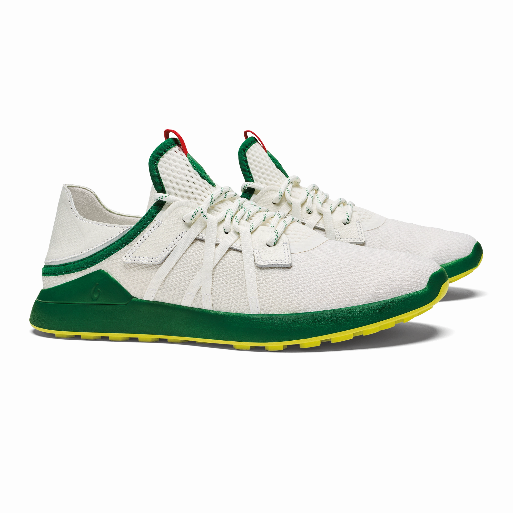 Clearance Spikeless Golf Manele - Bright White / Palm