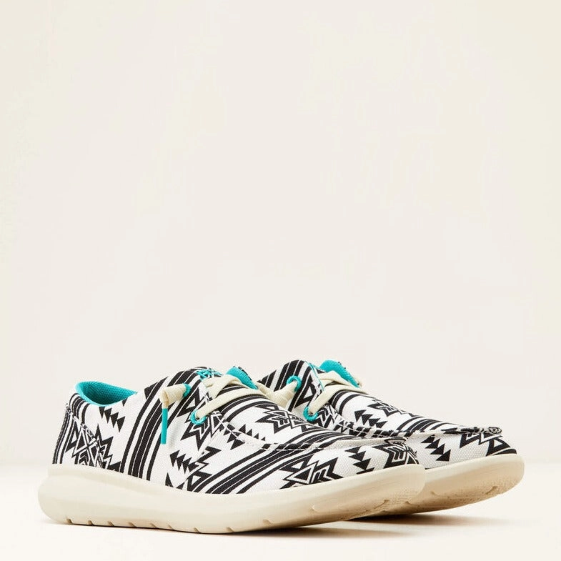 Ariat Women's Hilo Casual Shoe in Stark Southwest Easy Street Casual Shoes