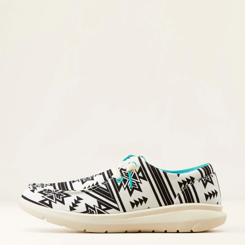 Ariat Women's Hilo Casual Shoe in Stark Southwest Pure Low Top Casual Skate Shoe