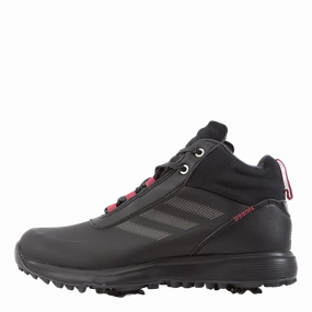 S2G Mid-Cut Golf Shoes Core Black / Dark Silver Metallic / Wild Pink Narrow Golf Shoes