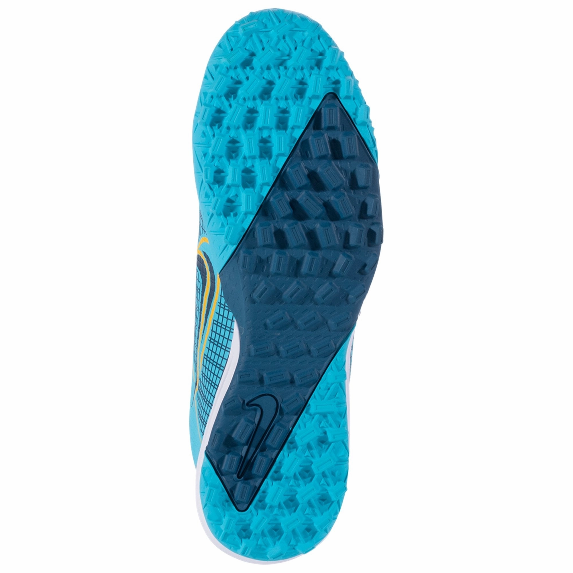 Asics Gel Tactic 12 Shoes Nike Mercurial Vapor 14 Academy TF Turf Soccer Shoes - Chlorine Blue/Laser Orange/Marina