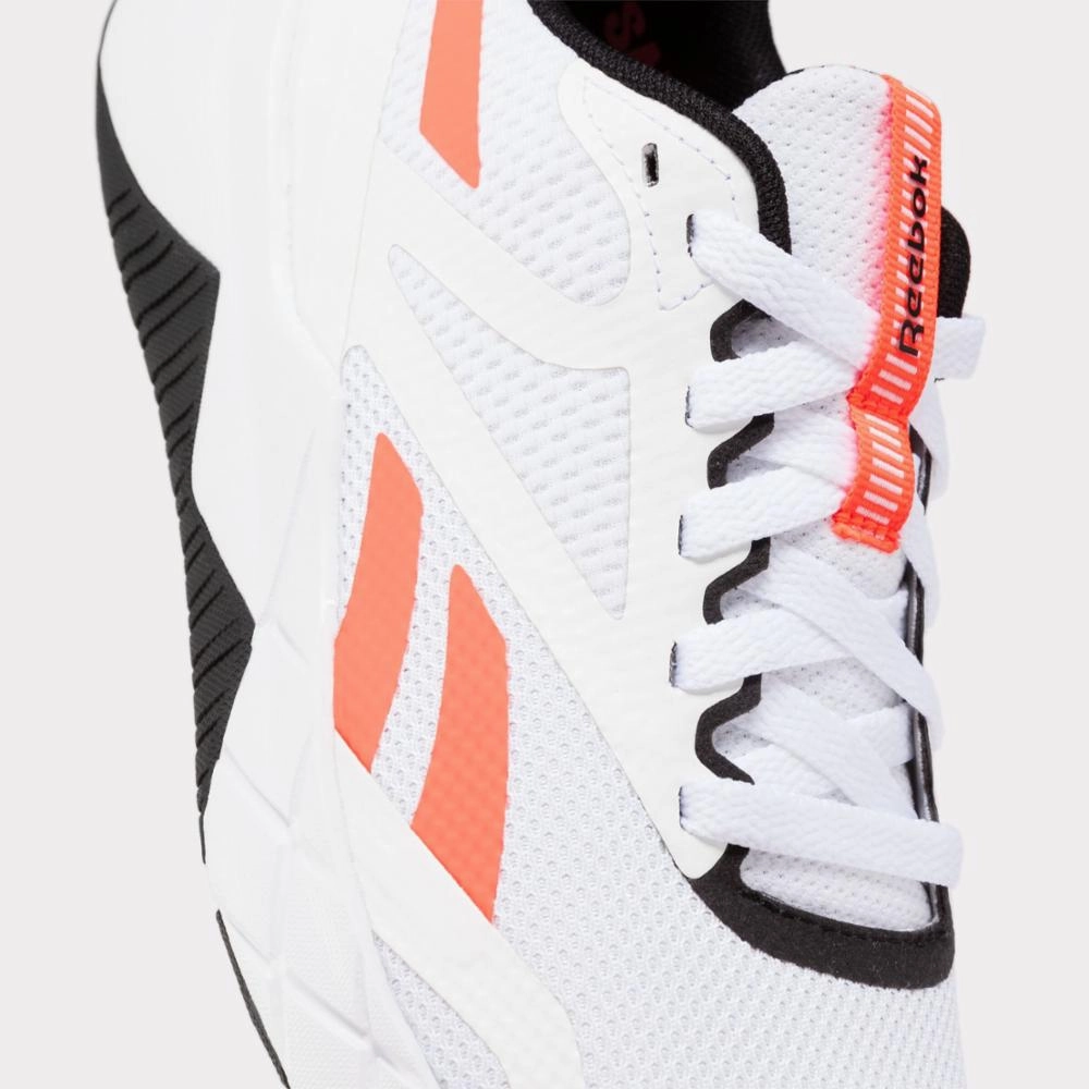 Cross Training Shoes Nearby Reebok Footwear Women NFX Training Shoes FTWWHT/ORGFLA/CBLACK