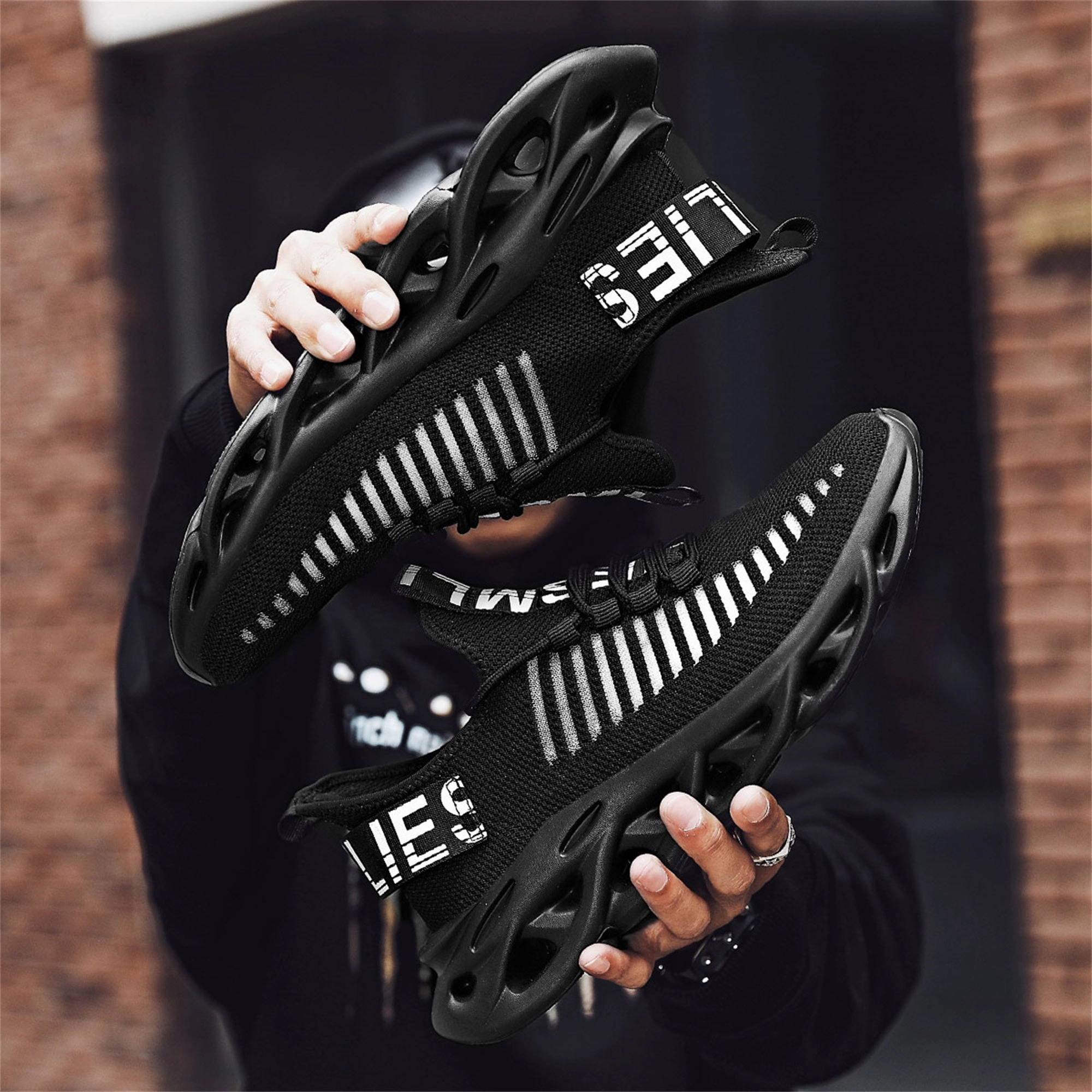 Men Lightweight Running Athletic Sports Shoes Smart Casual Running Shoes