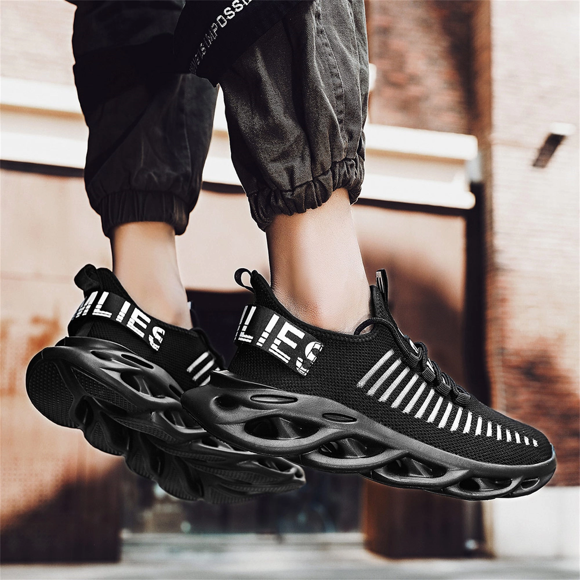 Men Lightweight Running Athletic Sports Shoes Casual Orthopedic Shoes