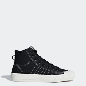 New Adidas Running Shoes Men's adidas Originals Nizza RF Hi Shoes Black