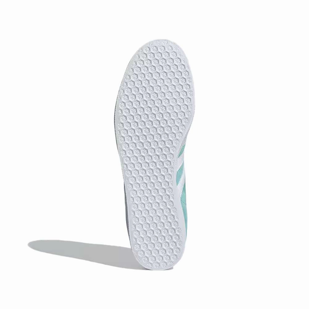 Adidas Solematch Control Tennis Shoe Men's Gazelle MLS Indoor Soccer Shoe - Easy Mint/Cloud White/Easy Orange - Regular (D)